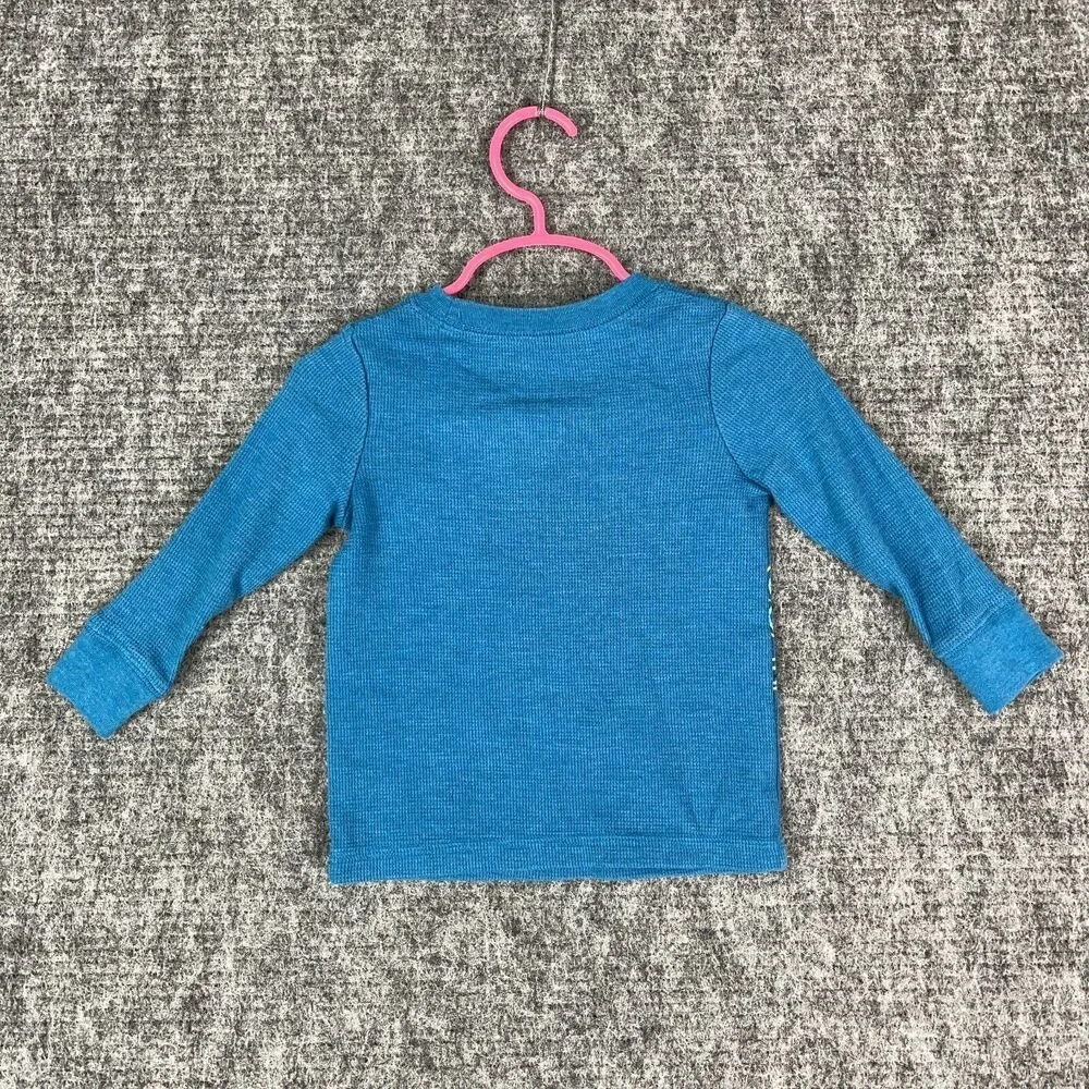 Mickey Mouse Shirt 18M Months Child Disney Baby‎ Jumping Beans Blue Cotton